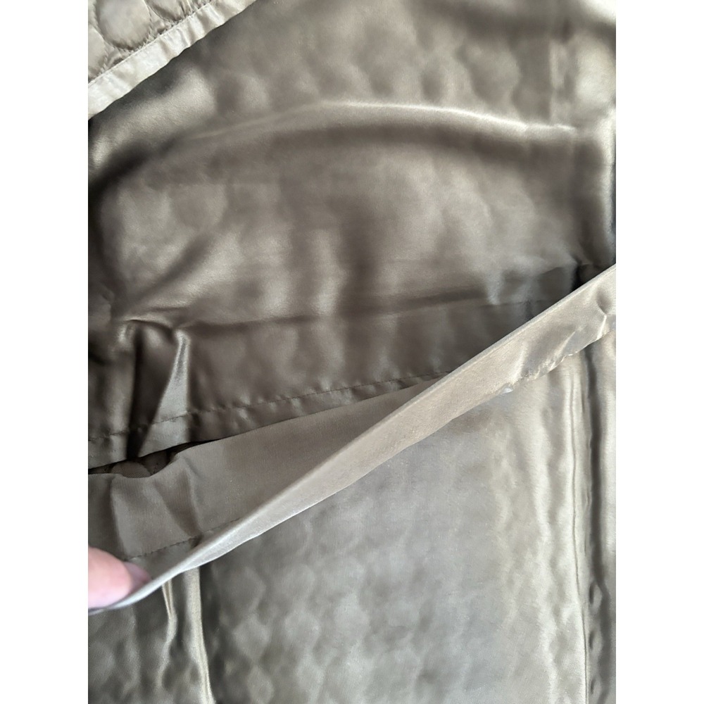 Z GALLERIE green  Textured  Pillow Sham‎ Set of 2 NWOT 26x20" - Picture 8 of 9